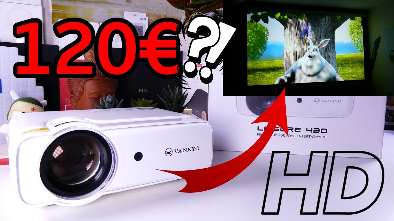 LE CINÉMA A LA MAISON POUR 120€ ??? - Test Vankyo Leisure 430