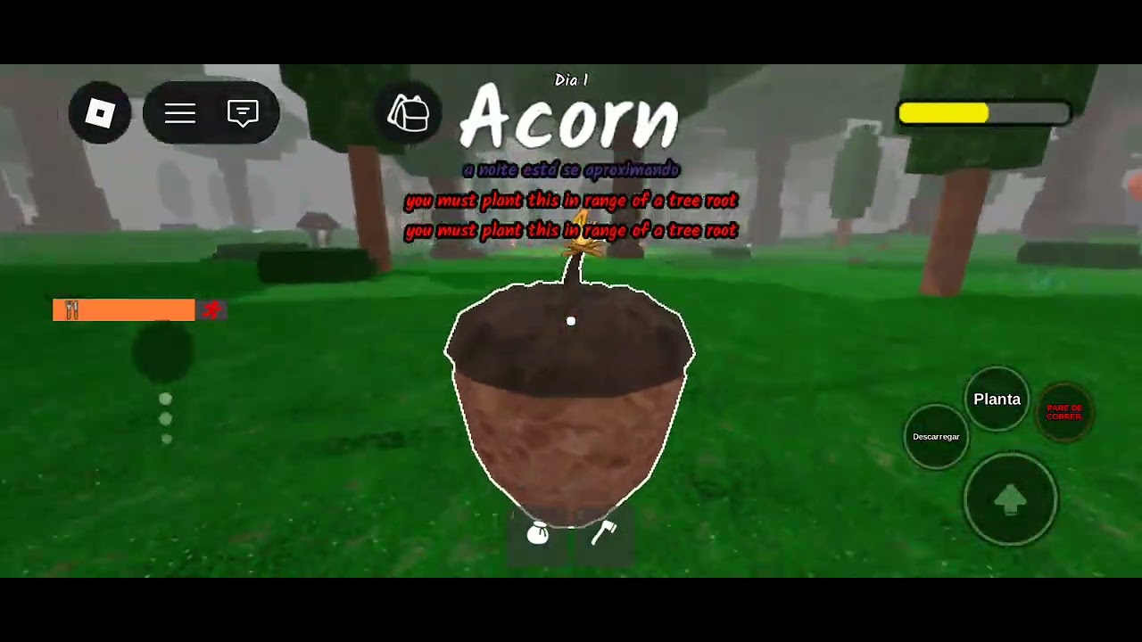 Jogando 99 noites depois da atualização 