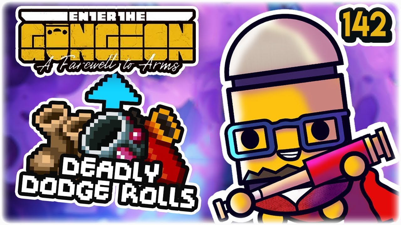 Triple Jump Ruby Bracelet | Part 142 | Let's Play Enter the Gungeon: Farewell to Arms