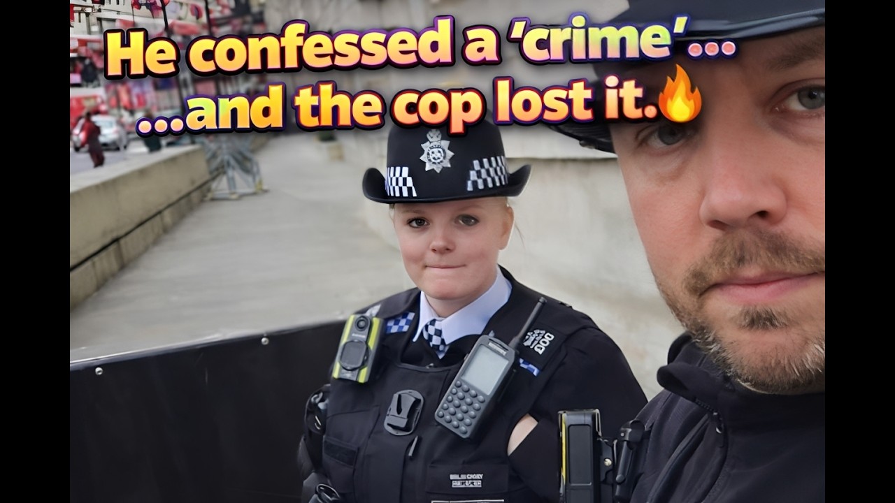 He Confessed a Crime to Police… But the Cop Completely Lost It! 😳🚔
