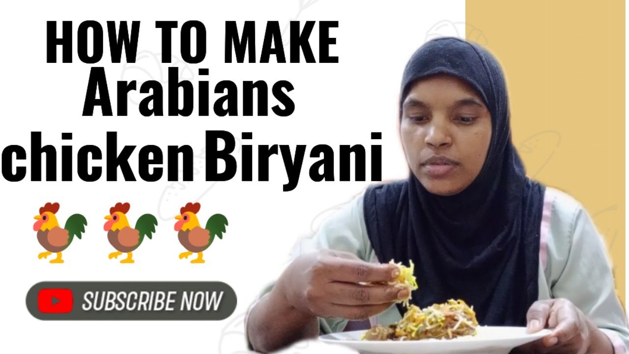 How to make Arabic chicken biryani telugulo mee kosam 🥰