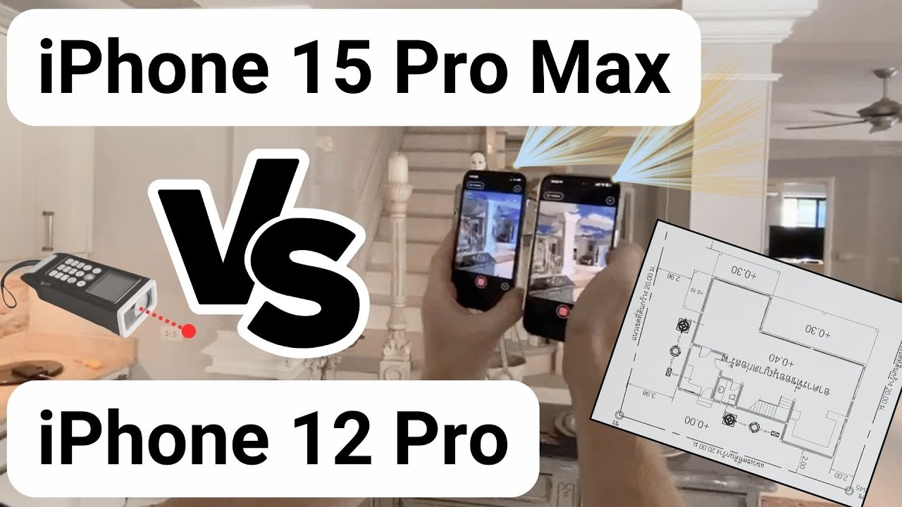 iPhone 15 Pro Max VS iPhone 12 Pro: LiDAR Scanning Test:  Accuracy, Measurements & Comparisons