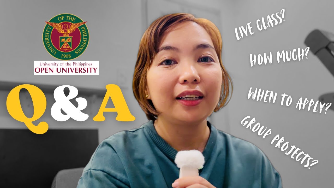 UP Open University Q&A ✨ Answering 10 Questions About Studying at UPOU 🎓