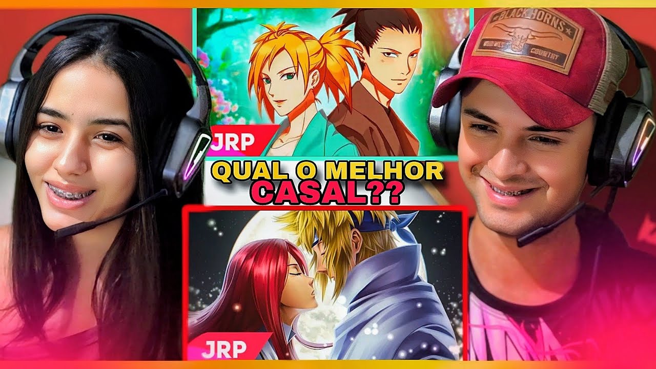 2 EM 1 _ ❤️ Primeiro Amor (Minato e Kushina) | Se Entrega (Shikamaru e Temari) | JRP | React