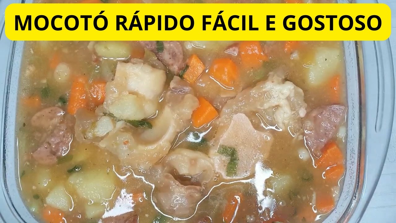 como fazer mocoto na panela de pressão
