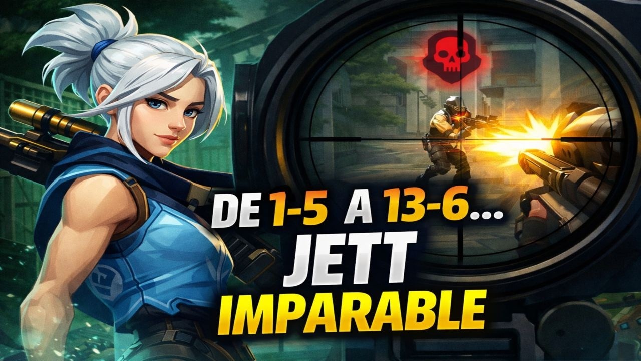 Perdíamos 1-5… y Jett hizo esto en HEAVEN 😈
