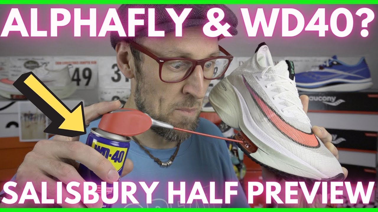 ALPHAFLY & WD40?! SALISBURY HALF MARATHON RACE PREVIEW | SUB 1:30 ATTEMPT + SHOE CHOICE | EDDBUD