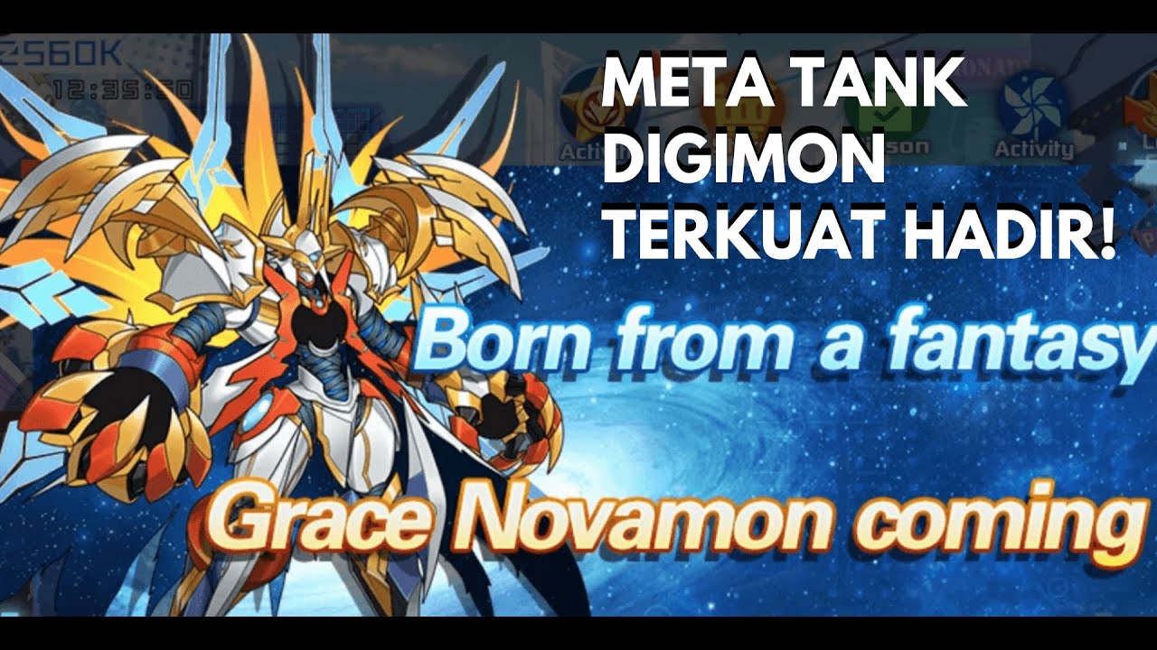 🦕🦕 MAIN DIGIMON YUK! SEKALIAN REVIEW META TANK DIGIMON TERKUAT GRACENOVAMON - D&M BATTLE JOURNEY