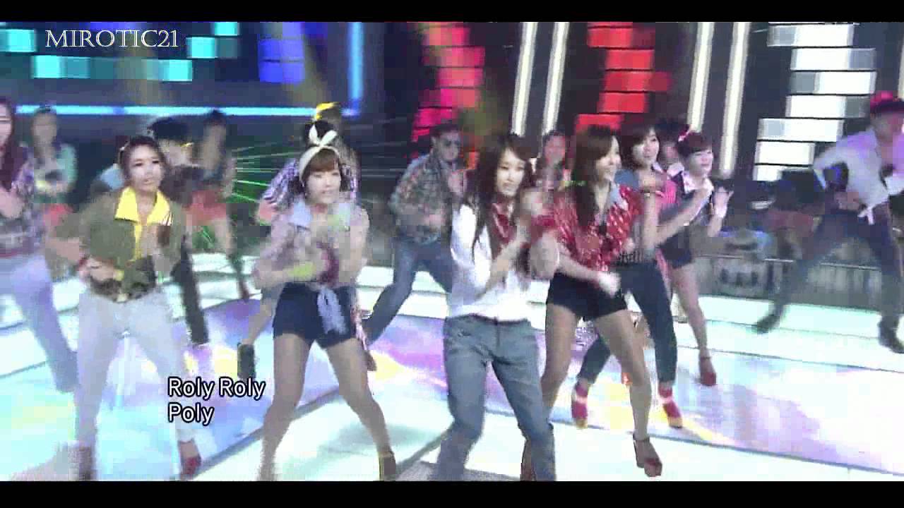 T-ara - Roly Poly 17 in 1 Pt.1 Live Compilation