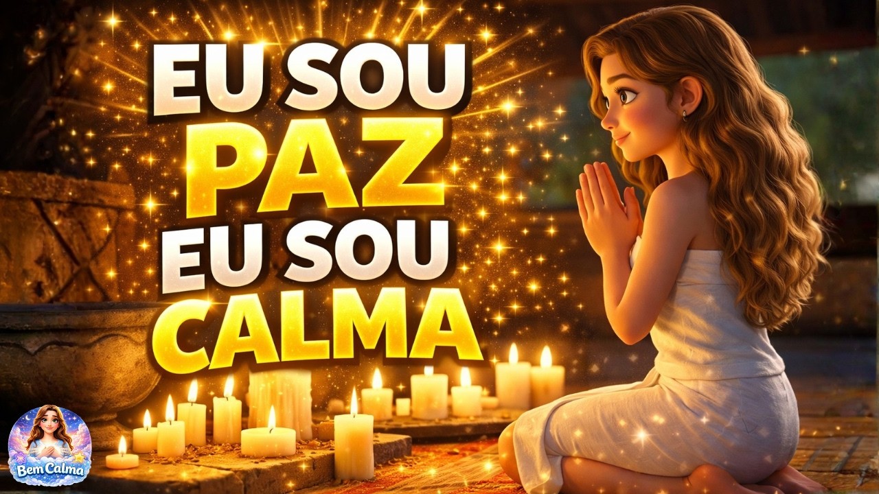 🕊️ EU SOU PAZ, EU SOU CALMA - Músicas para Acalmar a Mente, Relaxar e Aliviar a Ansiedade