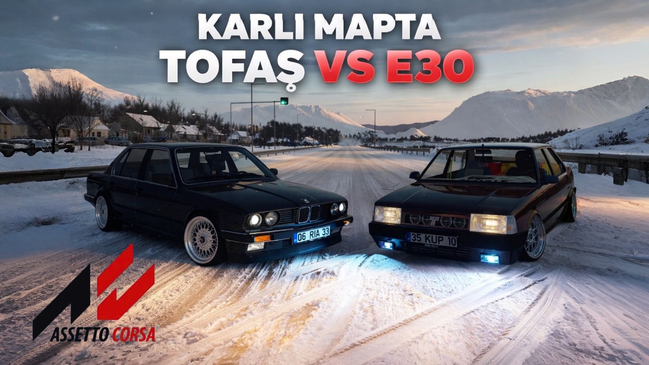 DÜZ GİDEMEYEN ARABALAR TOFAŞ VS BMW // Asetto corsa
