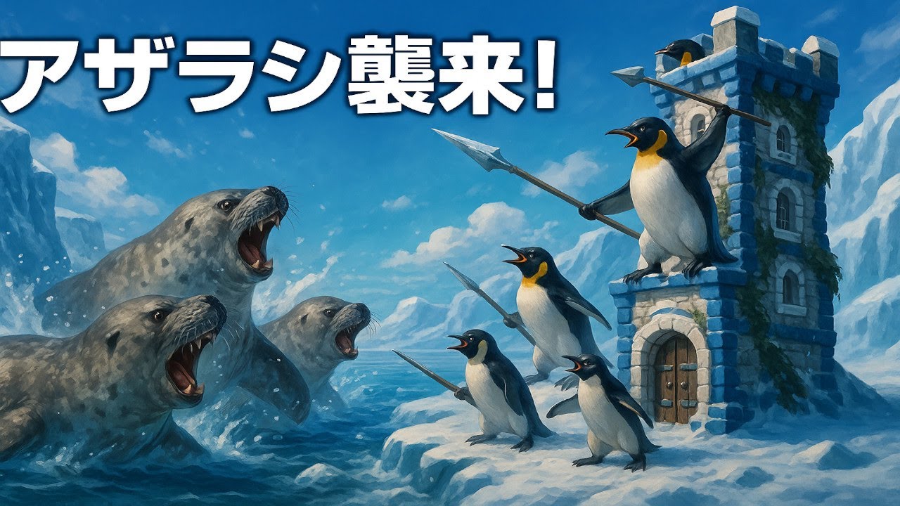 防衛タワー総動員！アザラシからペンギン王国を全力で守ってみた #2 UNITED PENGUIN KINGDOM