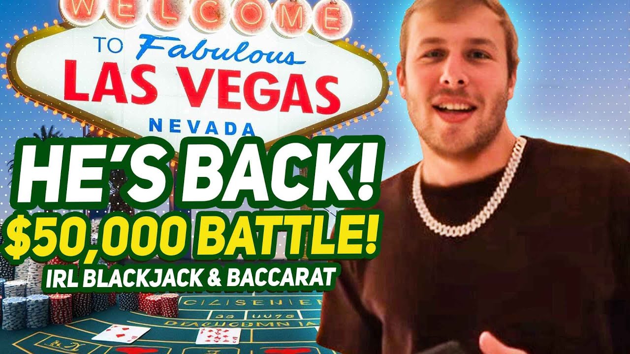 Xposed $50,000 IRL Blackjack & Baccarat Session at Vegas High Limit! #vegas