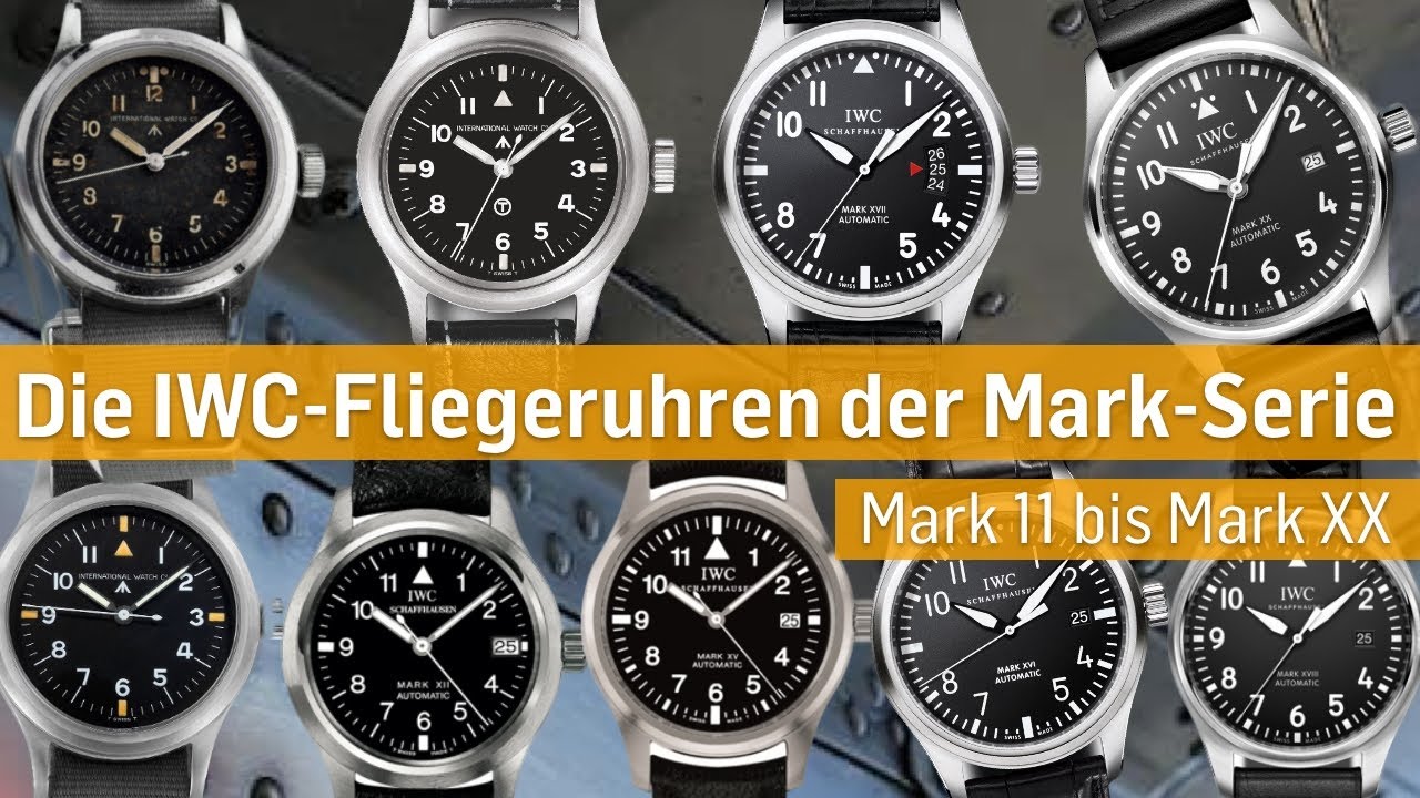 IWC Mark 11 bis Mark XX: Die ganze Geschichte der IWC Mark Fliegeruhren von 1949 bis heute