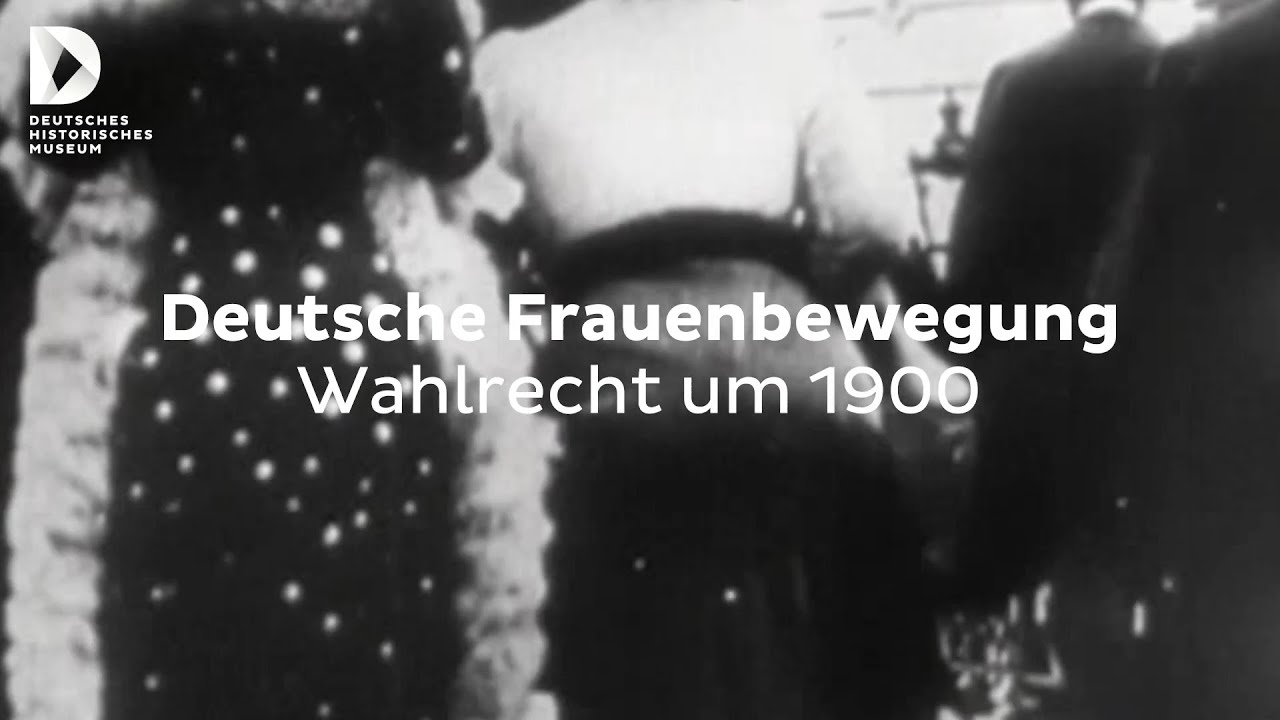 Deutsche Frauenbewegung: Wahlrecht um 1900 | #FokusDHM