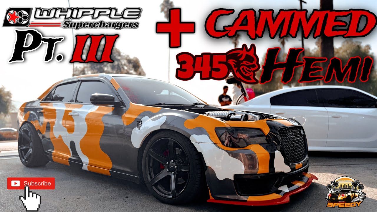 2.9L Whipple Supercharger On 5.7 300c (Pt.3) MUST WATCH!!!