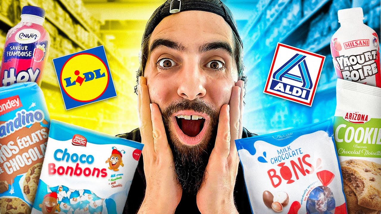 Quelle SOUS-MARQUE est la MEILLEURE ?! (Aldi vs Lidl)