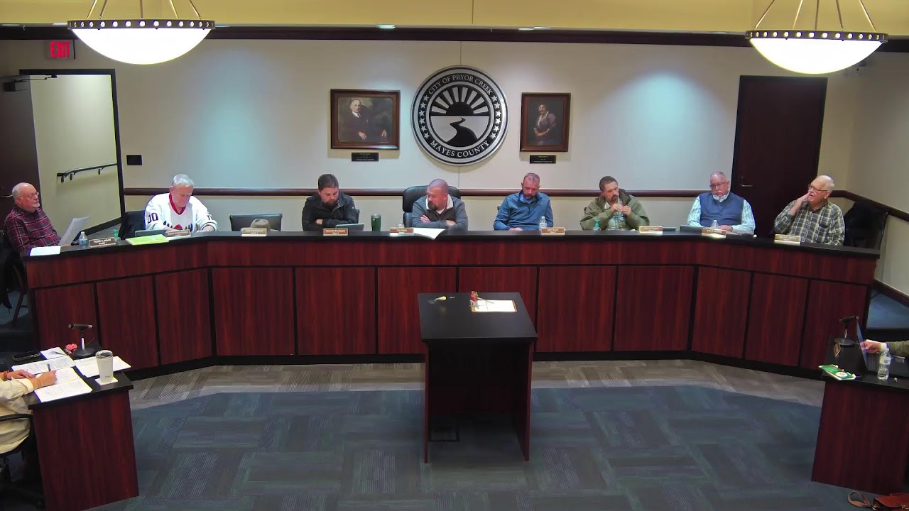 City of Pryor Creek - City Council Meeting - December 16, 2025