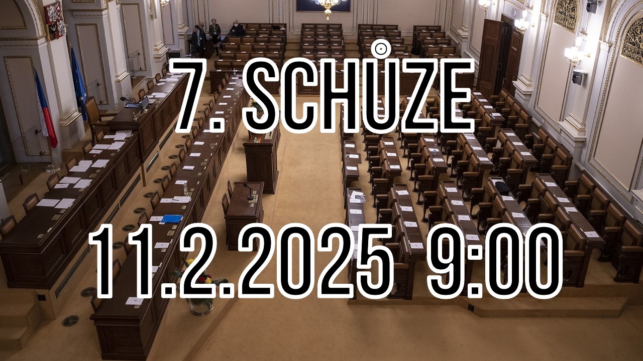 🔴 Živě: Přenos ze Sněmovny &ndash; 7. schůze (11.2.2026 9:00) &ndash; Poslaneck&aacute; sněmovna živě