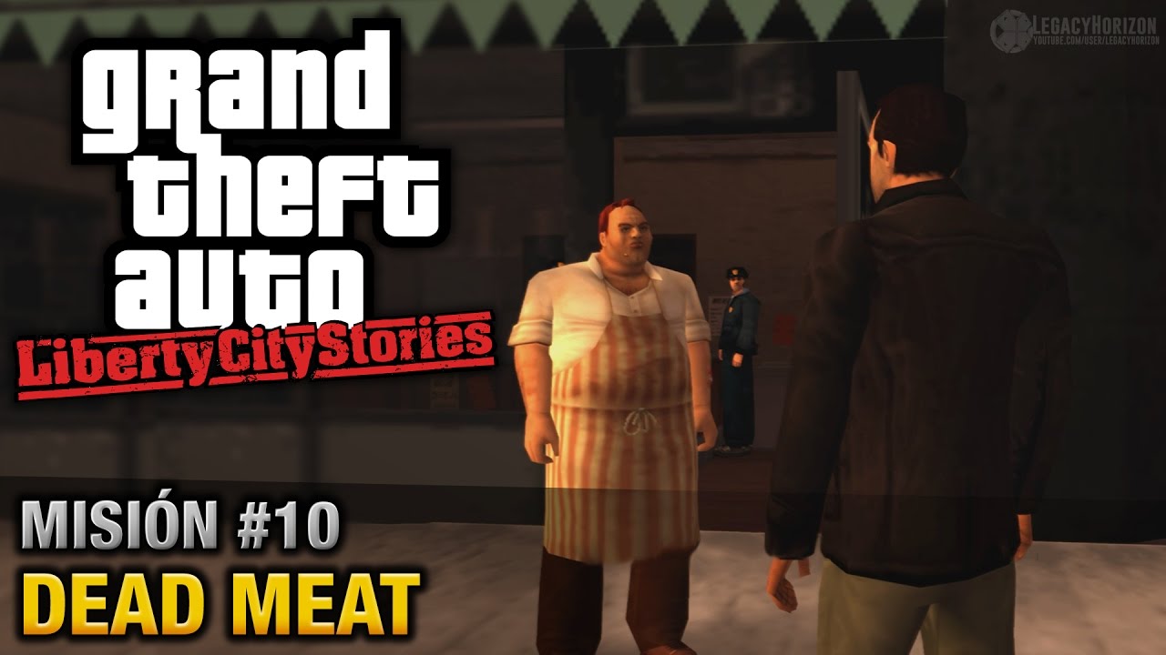 GTA Liberty City Stories - Misión #10 - Dead Meat (Español / Sin Comentario - PCSX2)