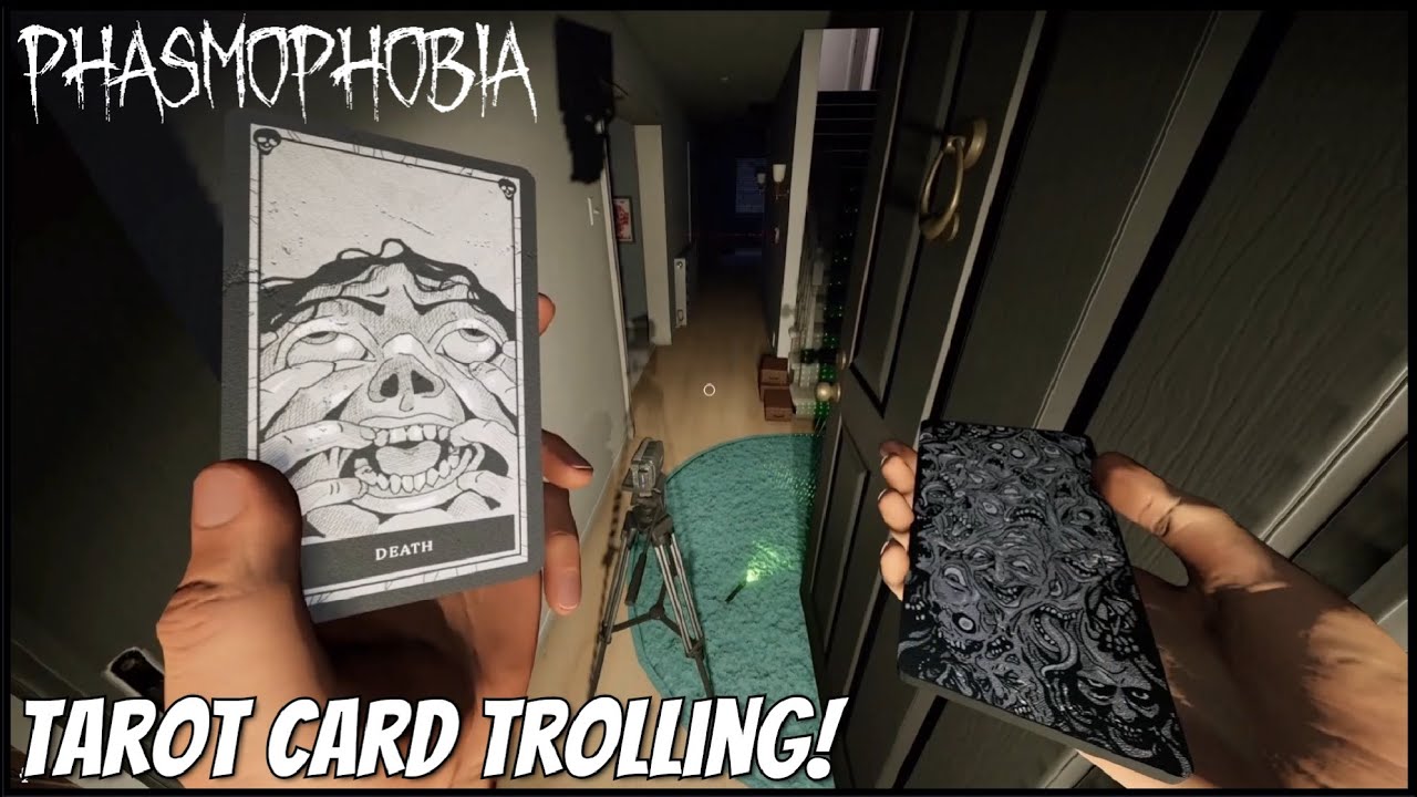 Phasmophobia - Trolling With Tarot Cards! (Funny Moments)