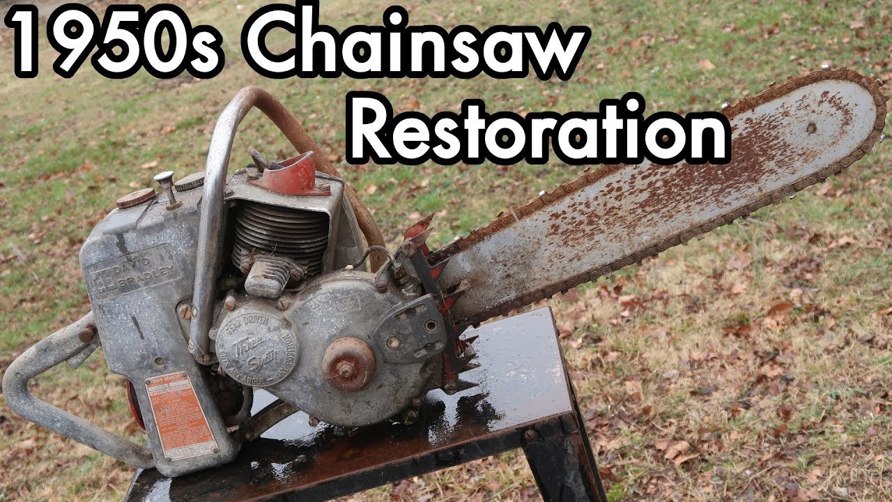 1950s David Bradley Chainsaw Restoration 01: Teardown Triage