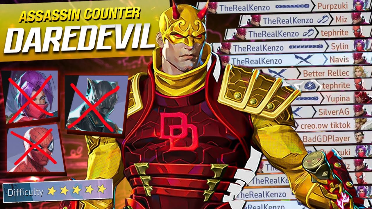This is why Daredevil is the BEST Assassin Counter in Marvel Rivals