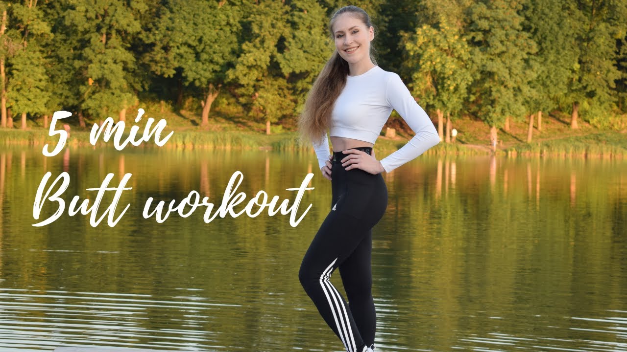 5 MIN BUTT WORKOUT | OLIA KOSHIVKA - Butt shaping workout, postpartum suitable