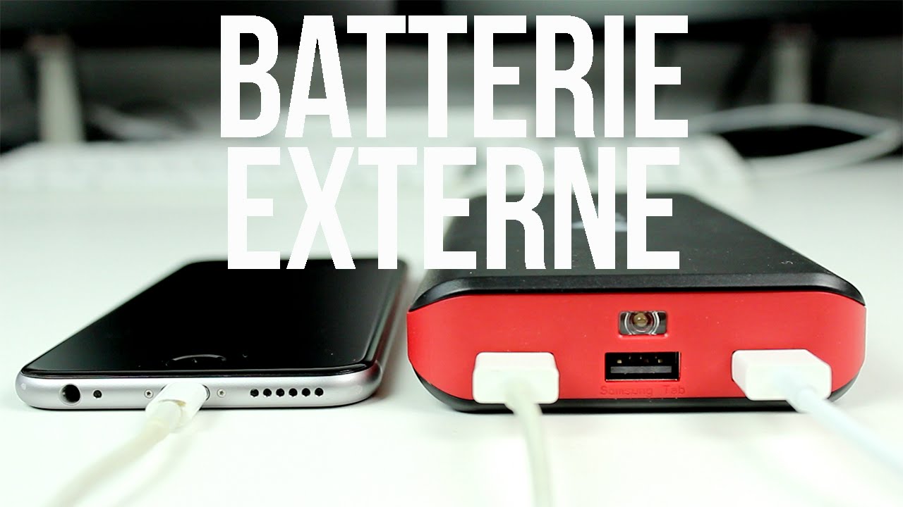 La meilleure batterie externe pour smartphone et tablette !
