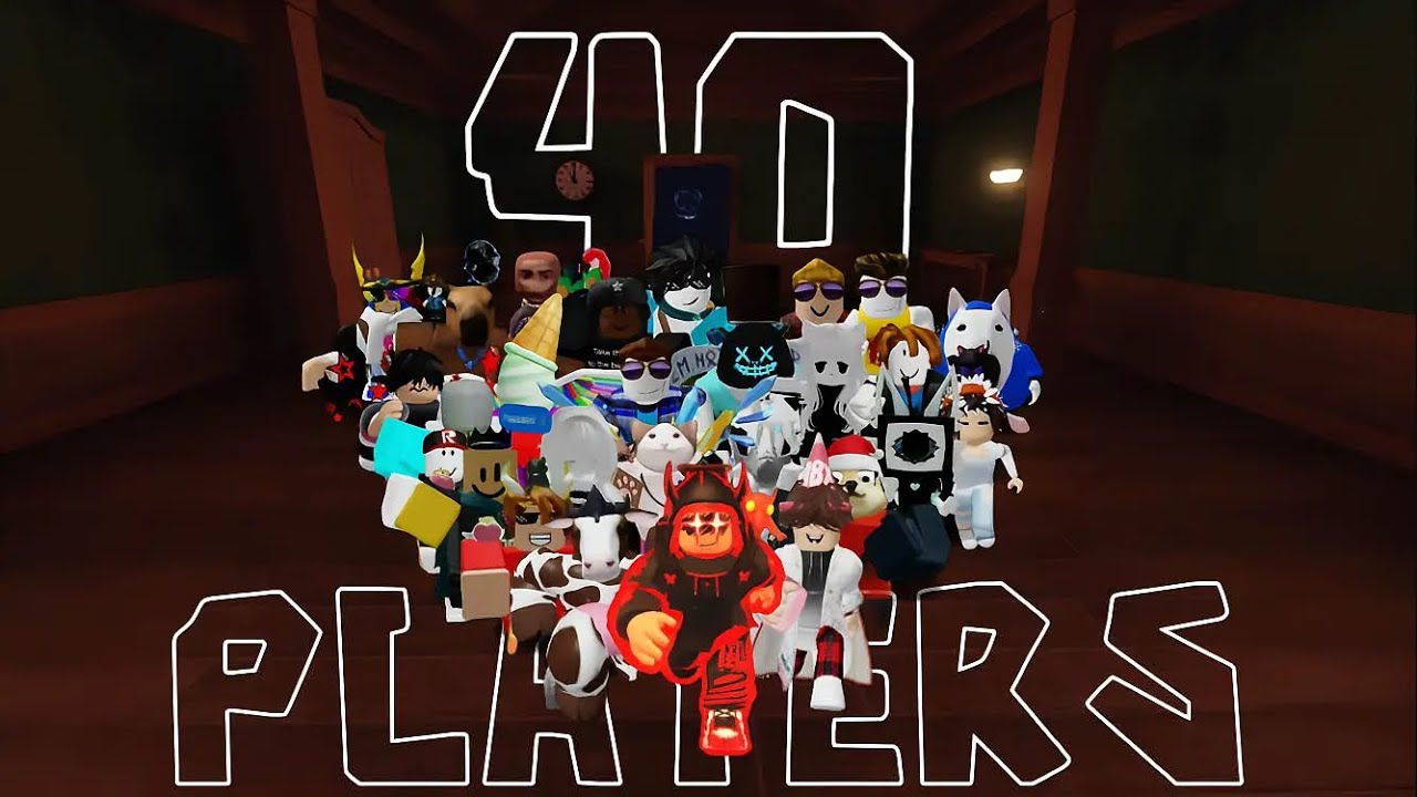 Как мы пробиваем двери в Roblox с 40 игроками без единой смерти... - Roblox Doors 🚪🔥