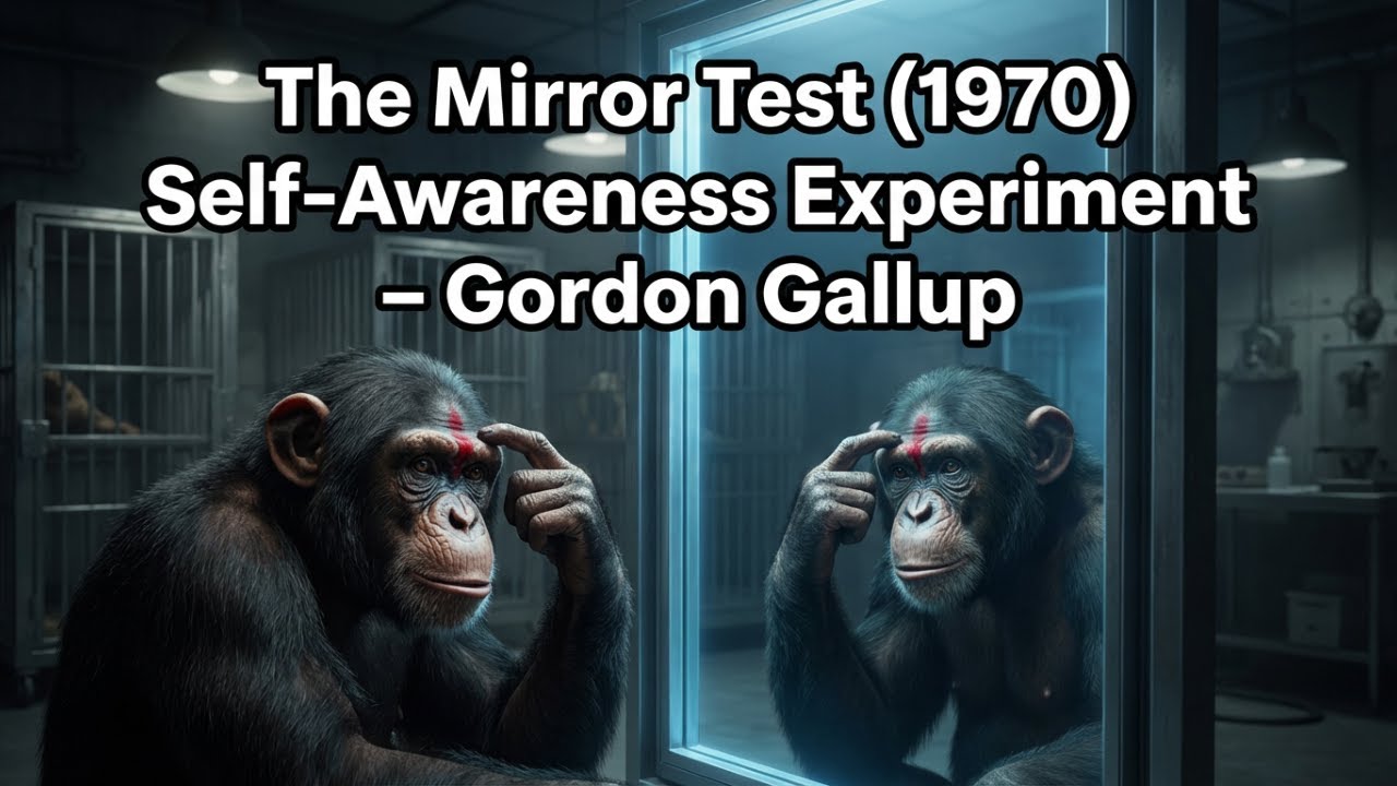 The Mirror Test (1970) | Self-Awareness Experiment &ndash; Gordon Gallup
