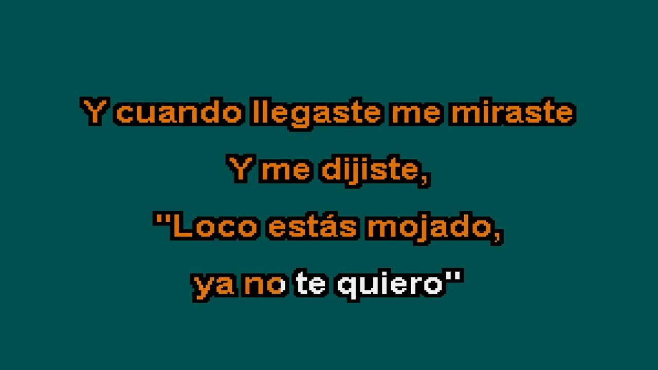 mil horas - la sonora santanera - karaoke