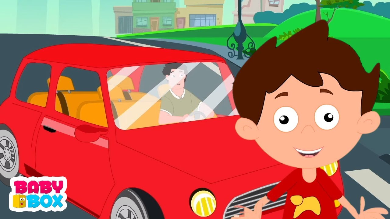 Auto rossa di papà + Canzoni Popolari per bambini in italiano