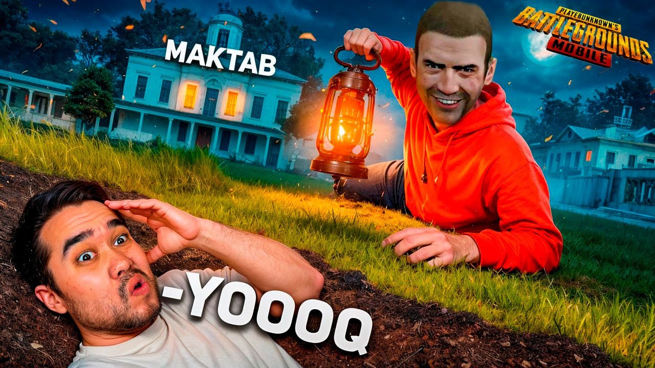 MAKTABDA EKSTRIMAL BERKINMACHOQ O'YNADIK PUBG MOBILE