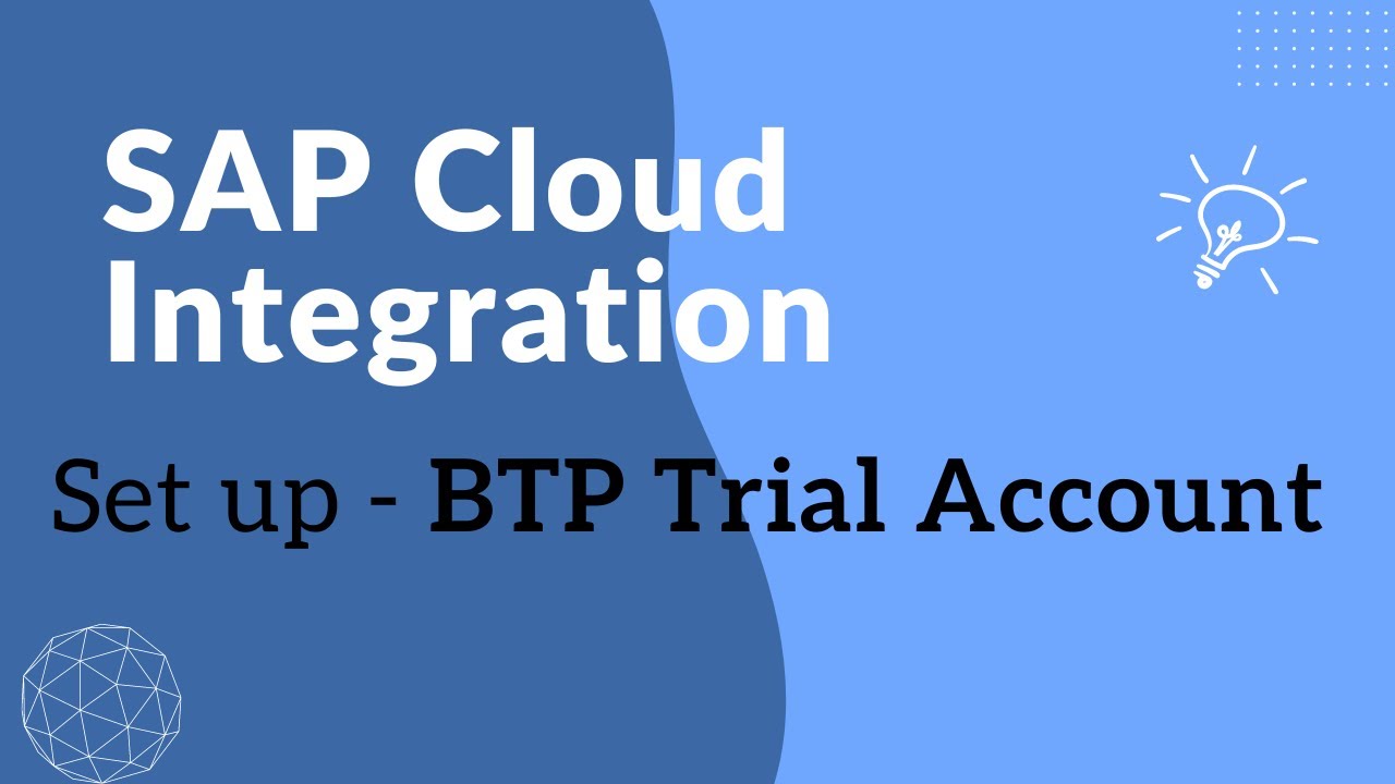 Step-by-Step Guide to Setting Up a Free Trial Account for SAP CI (Cloud Integration)