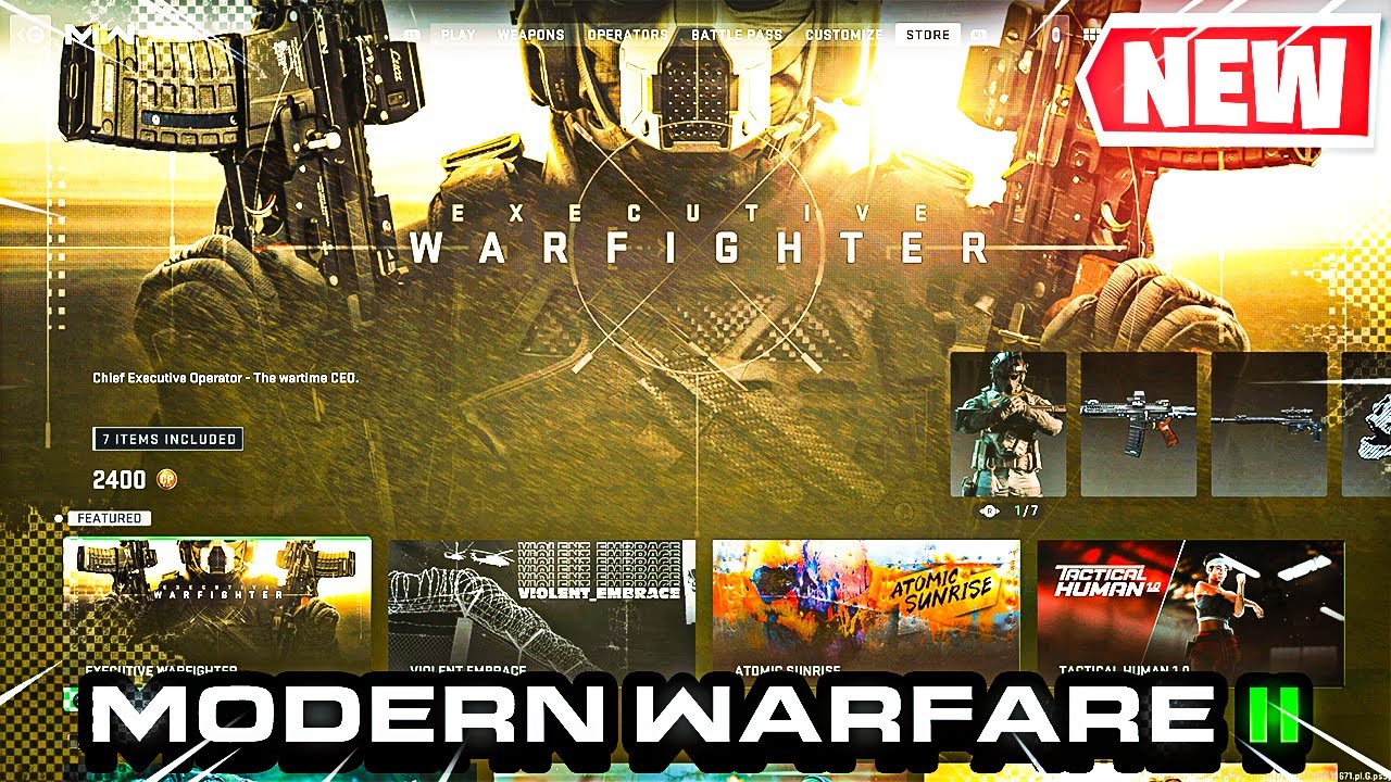 The ALL NEW STORE BUNDLES in MODERN WARFARE 2 & WARZONE 2.0! - MW2 STORE BUNDLES (COD MW2)