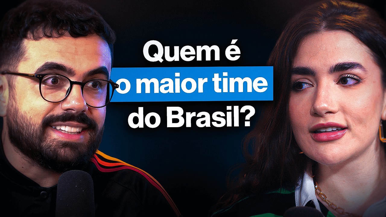 QUEM É O MAIOR TIME DE FUTEBOL DO BRASIL? (com Marwa) | PODCAST do EDSON CASTRO 078