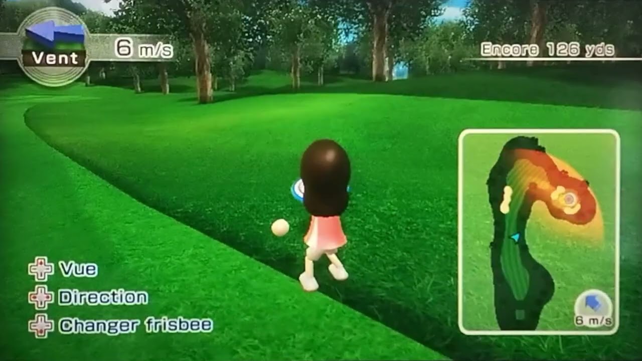 Wii Sport Resort, Frisbee Golf, Nine Holes Classic (FR/EN)