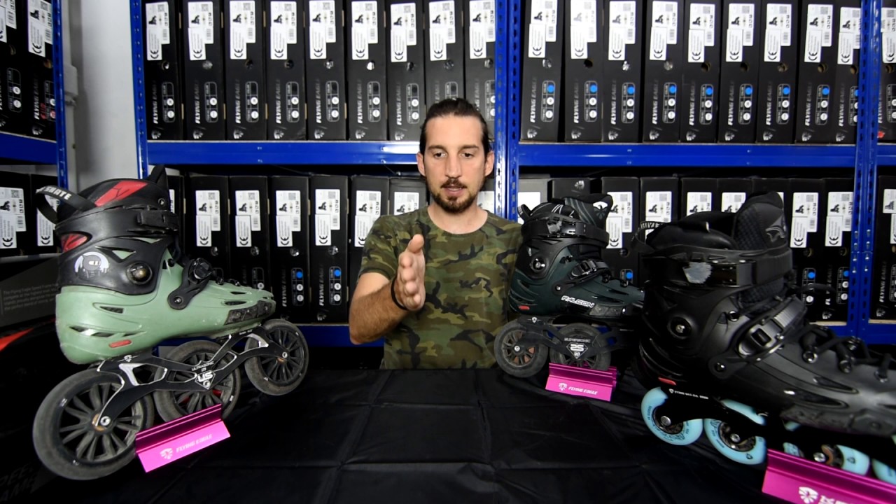 Inline Skating: Differences between 4 wheel frames and 3 wheel frames. (80mm, 110mm, 125mm)