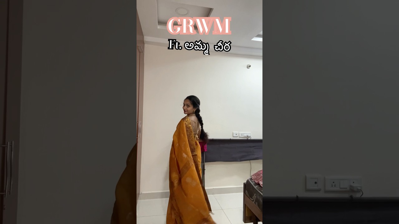 GRWM - 5 #sriramanavami #sriramanavami2025 #festivalready