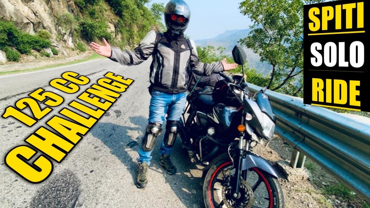 125 CC KI BIKE PE SPITI SOLO RIDE CHALLENGE | DELHI TO NARKANDA PART 1