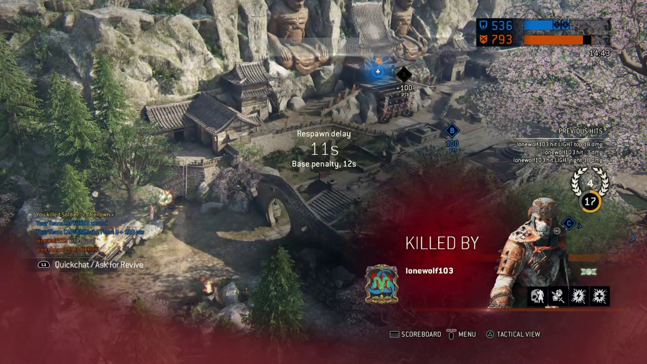 For Honor spectator mode glitch