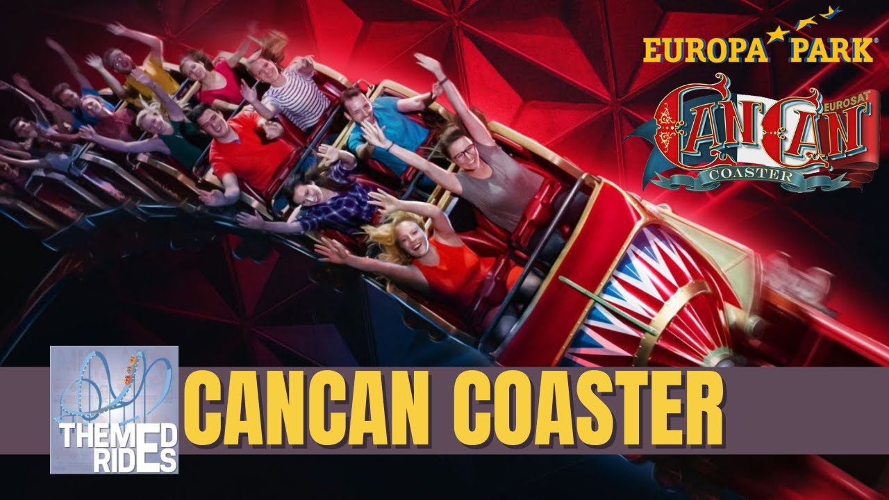 Europa Park Eurosat Can Can Coaster onride!