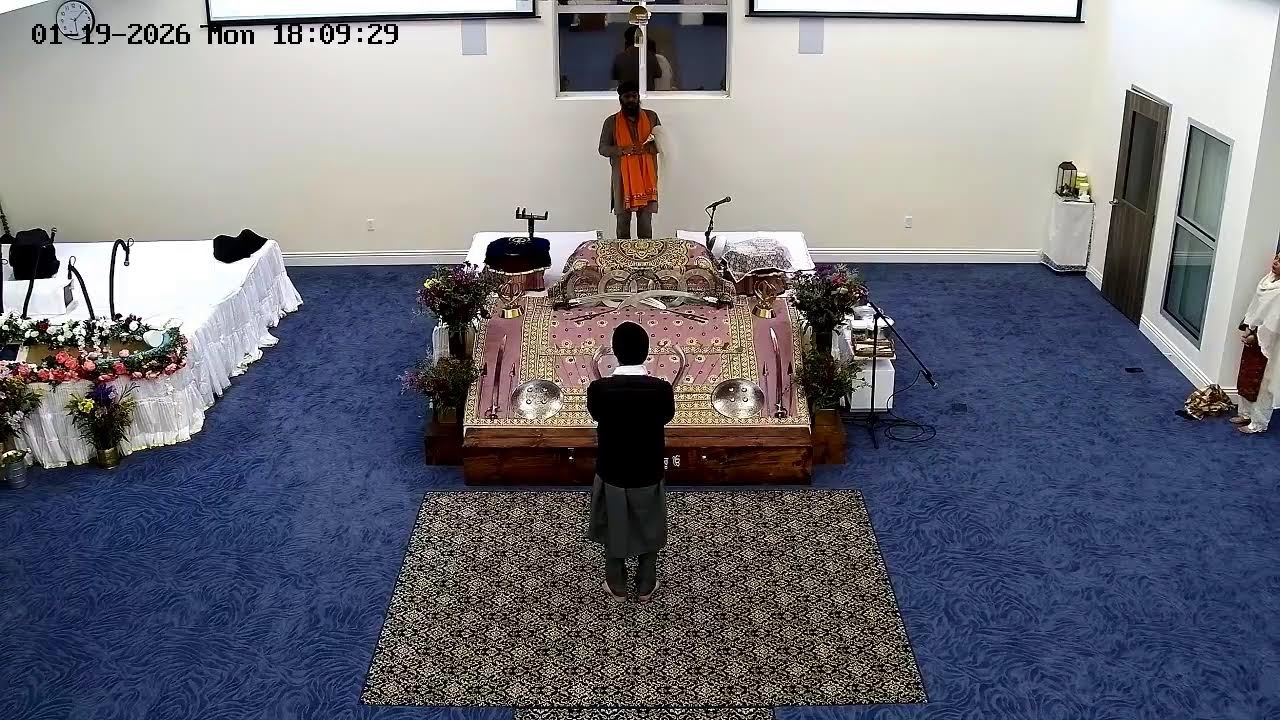 Guru Nanak Darbar Gurdwara Sahib Santa Rosa Live Telecast Evening Diwan Jan 19, 2026