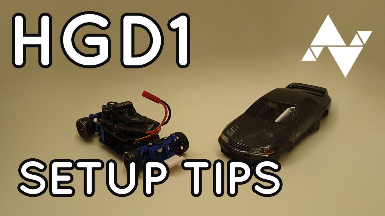 HGD1 Setup & Tips - Mini RWD Drift RC