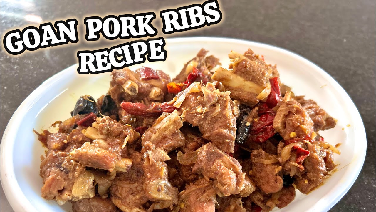 Goan Pork Ribs - Aadmaas Recipe #easycooking #cookingchannel #porkrecipe #goanrecipes #indianrecipe 