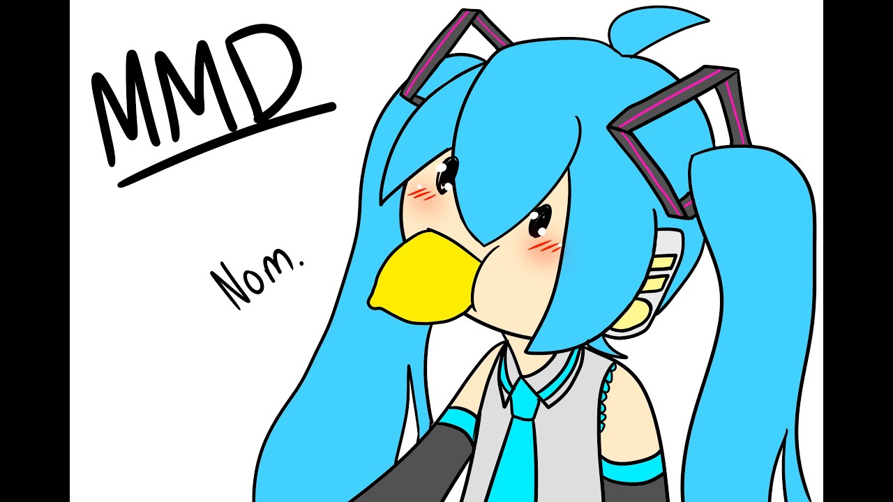 [MMD Talkloid] Miku eats a lemon