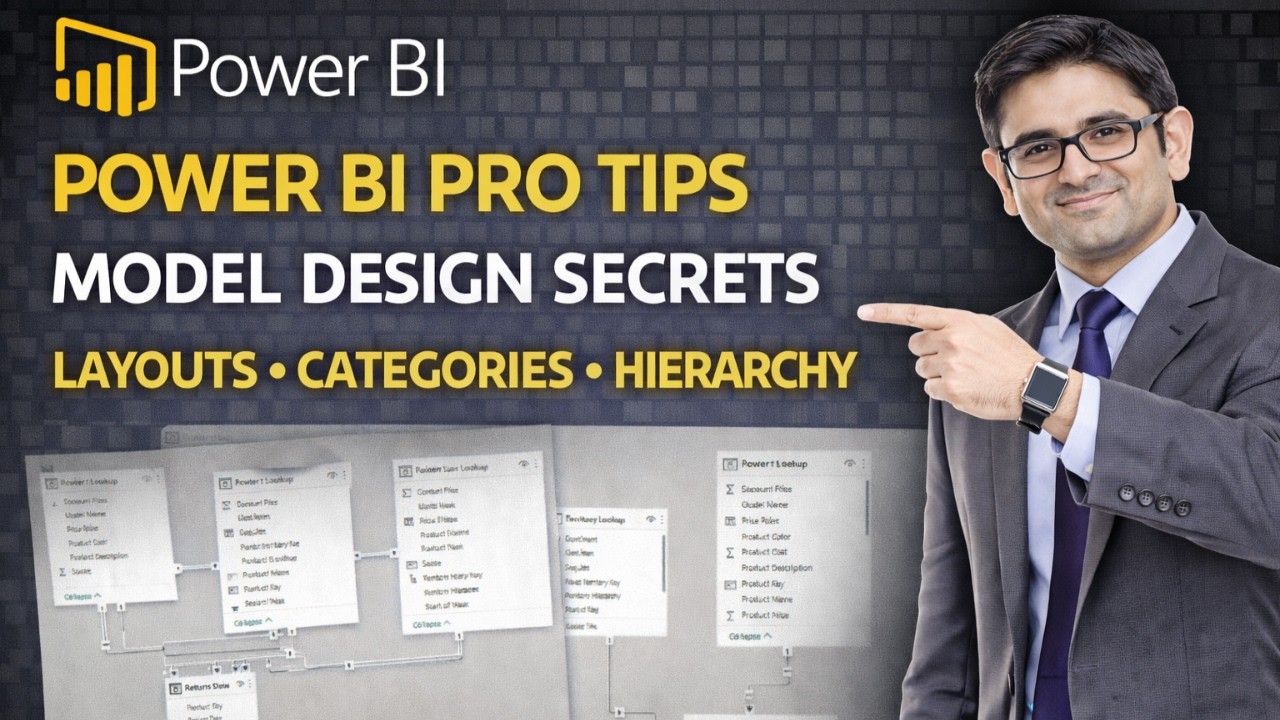 Power BI Data Modeling Best Practices | Layouts, Categories & Hierarchies