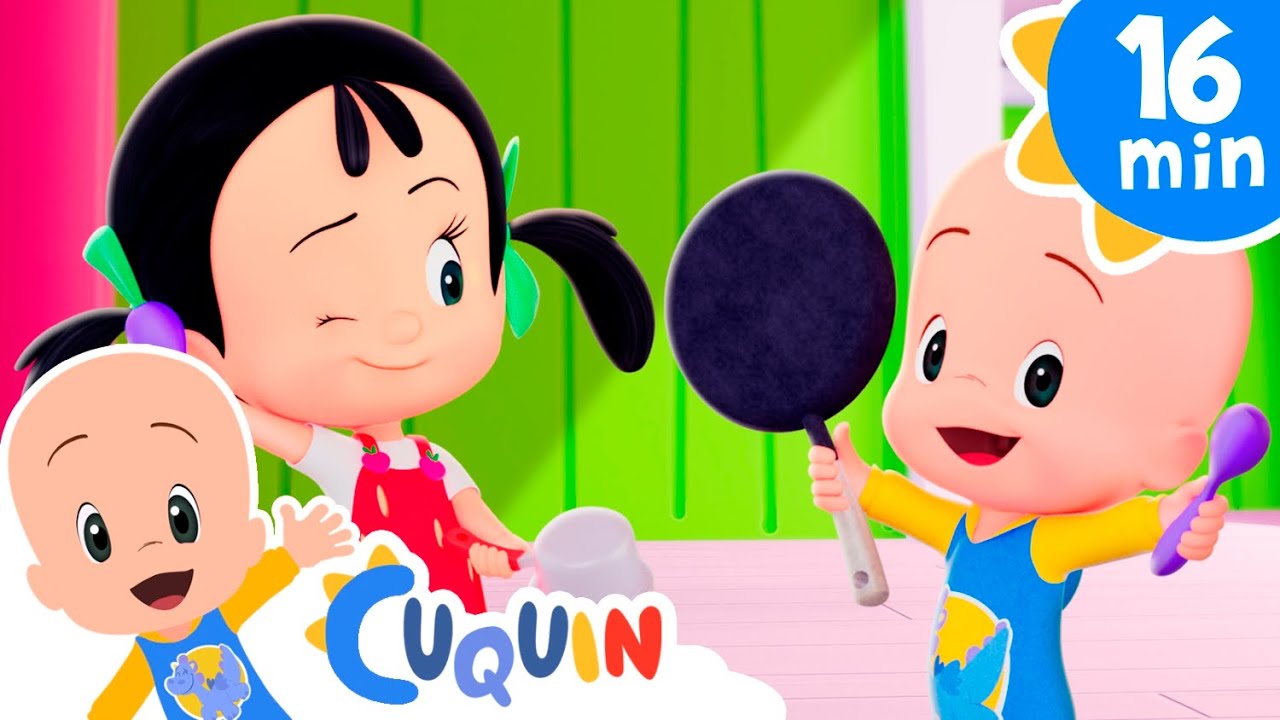 Cuqu&iacute;n y Colitas quieren hacer ruido | Canciones y v&iacute;deos educativos con Cleo y Cuqu&iacute;n