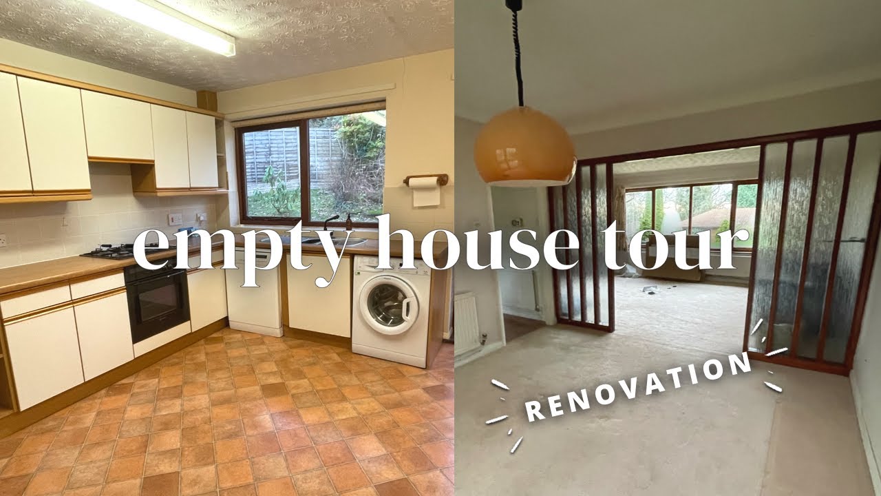 Empty House Tour UK | New Home & Bungalow Renovation Project